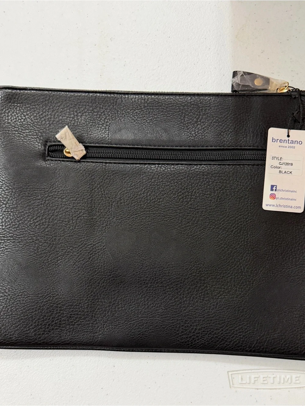 Black Textured Zip laptop/tablet sleeve
